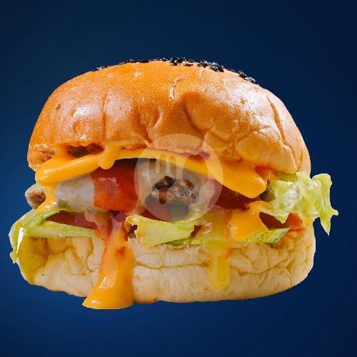 Chicken Crispy Spicy menu Bao Burger, Dr Sutomo