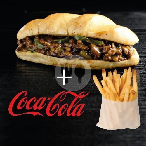 Ax 1 Burger Single Patty menu Burgerax, Selokan Mataram