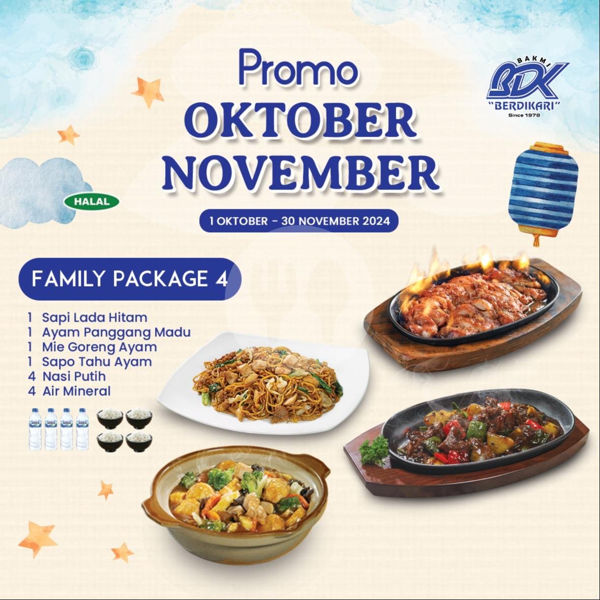 Klasik Hampers 1 menu Bakmi Berdikari 1, Tebet Timur Dalam Raya