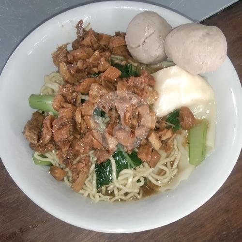 Mie Ayam Pangsit Rebus Bakso menu Mie Ayam Mas Yono, Pulo Mas