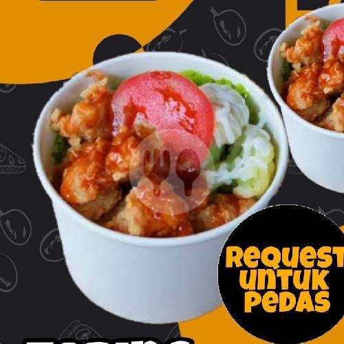 Cumi Lada Hitam Rice Bowl menu Kedai Masakan Yahya Makmur, Melong Asih