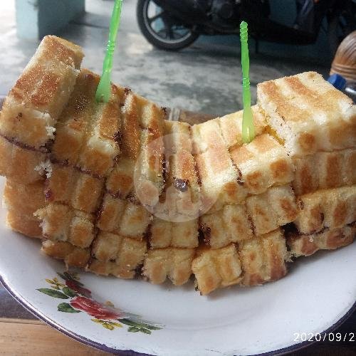 Coklat + Coklat ( Roti Bakar ) menu Roti Bakar Dan Kukus Marlina, Kledokan