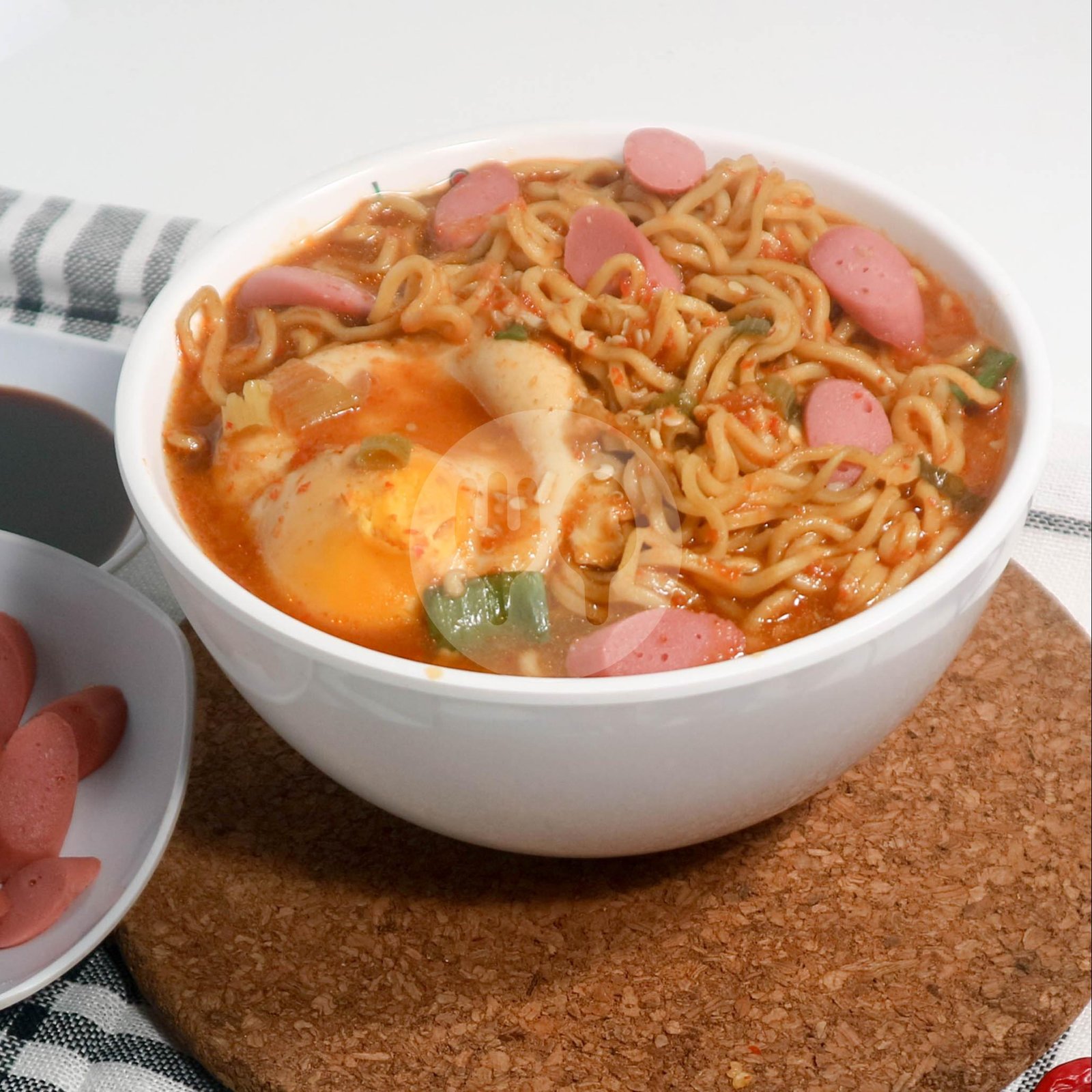 Mie Rebus Telur Spesial Bakso menu Mie XP, Madiun
