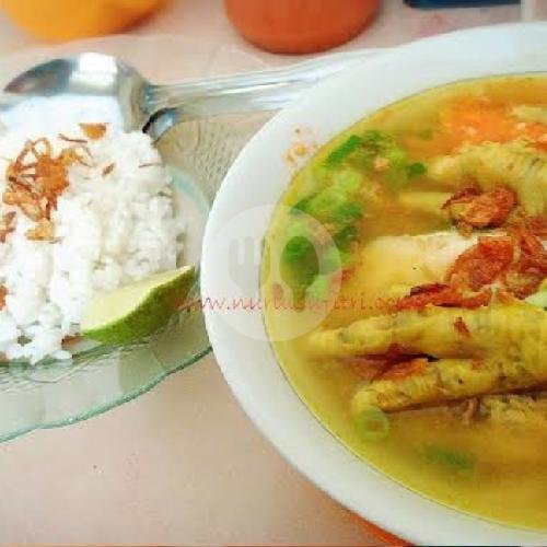 SOTO CEKER menu Soto Ayam Ceker Suroboyo Cak Firman, Pondok Aren