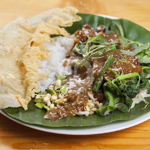 Nasi Pecel Ayam menu Depot Mie 55, Gayungan