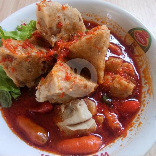 Es Jus Rasa Coklat menu Pentol Pedas Axa, Bumiayu