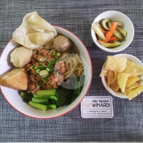 YAMIEN KOMPLIT MANIS menu Mie Yamien Winardi Kalitanjung, Harjamukti