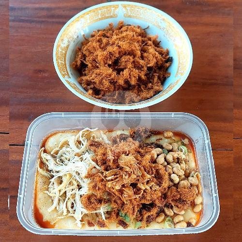 1/2 Porsi Bubur Ayam ABON Special Box Mika menu Bubur Ayam Tangerang Brimob, Talun