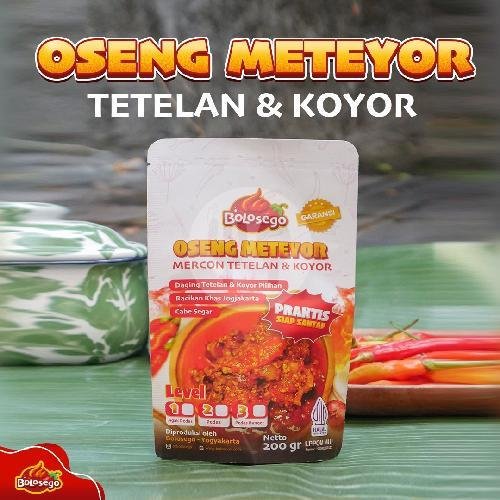 Oseng Meteyor Tetelan Dan Koyor menu Bolosego Resto & Store, Depok, Sleman