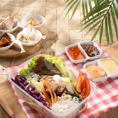 Rame2 Double 750ml Salad Mayo Original Full Keju menu Salad Bunda Fresh and Healthy, Condongcatur