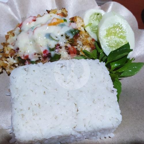 Telur Geprek Sambal Matah Tanpa Nasi menu Geprek Kangde, Sumbersari