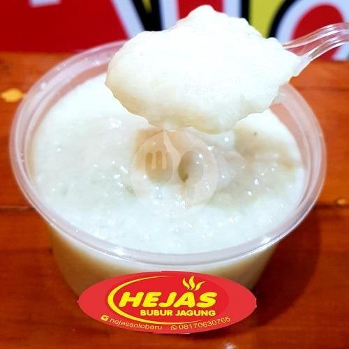 Bubur Ketan Hitam + Kacang Hijau Besar menu Hejas Bubur Jagung, Laweyan