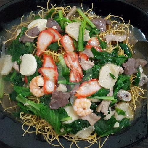 Mie Goreng Kwan Tong (large) menu Asia Timur Chinese Food Makassar, Mulyorejo
