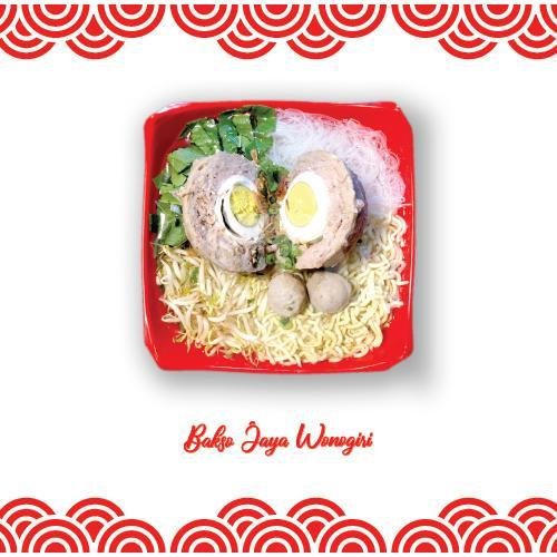 Bakso Jumbo Daging menu Bakso Jaya Wonogiri, Bangka