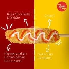 Corn Dog Mozzarella menu Meleerrr, Bener