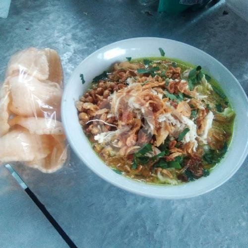 Kerupuk menu Bubur Ayam Mang Dadang Colomadu