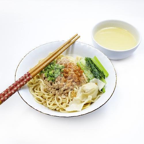 Pangsit Mie Ayam menu Mie GNI, Manyar Kertoarjo