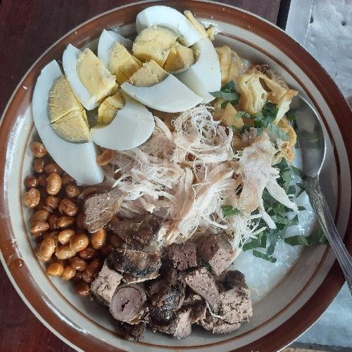 Menu Biasa menu Bubur Ayam Kataji Inhoptank