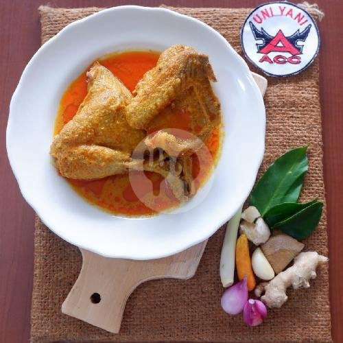 Nasi Bungkus Udang Balado menu Rumah Makan Padang Uni Yani, Borobudur