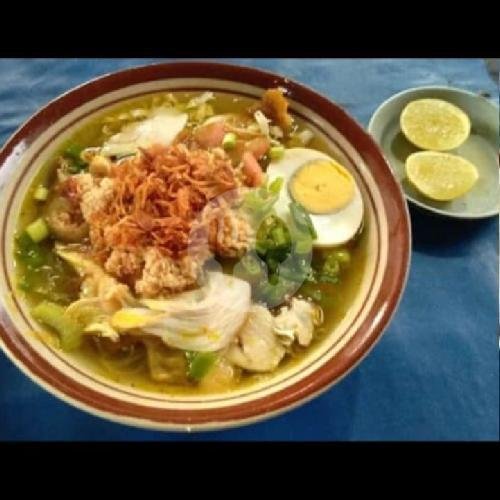 Soto Ayam Dan Krupuk menu Soto Ayam Madura Cak Izak