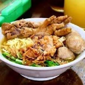 Mie Yamin menu Mie Ayam Dan Bakso Goli, Cangkring 2