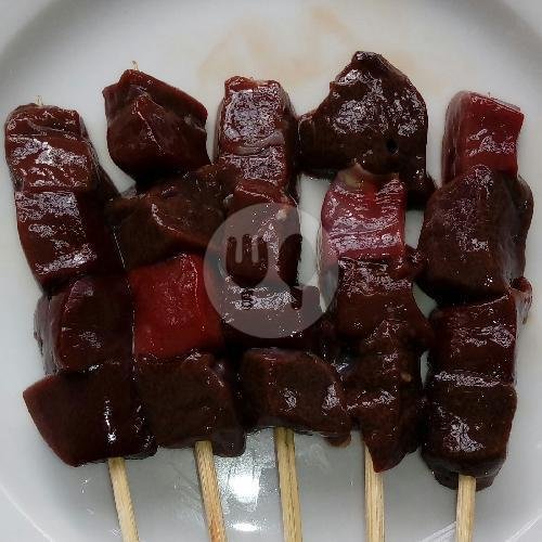 Sate Daging + Hati (5 Tusuk) menu Depot Mekarsari, Gubeng