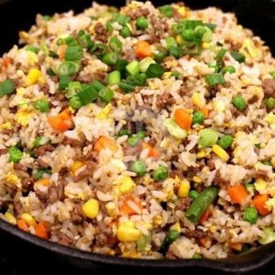 Nasi Goreng Koyor menu Lesehan Pak Glembos, Mojorejo