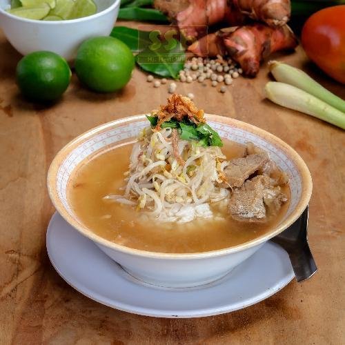 Paket Nasi Soto Ayam Kampung (Reguler) menu Spesial Soto Boyolali (SSB) Hj Hesti Widodo, Palmerah