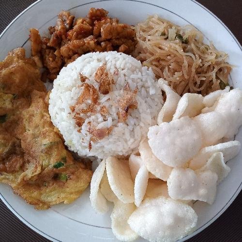 Nasi Uduk Ayam menu Bubur Ayam Jakarta Bu Tyas