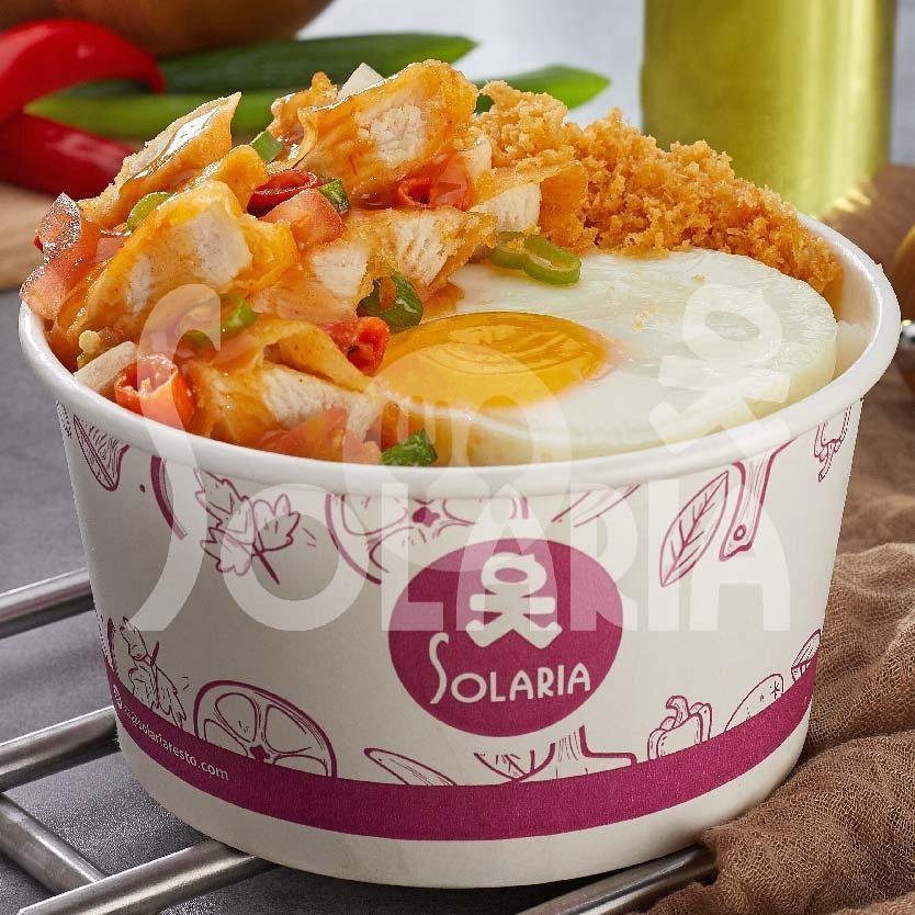 Express Bowl Ayam Asam Manis menu Solaria, Bandara Halim