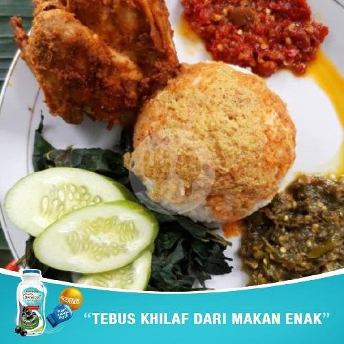 Tebus Khilaf Nasi Ayam Bakar + Benecol menu RM Padang, Kiambang Raya