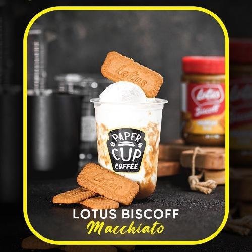 Peach Macchiato menu Paper Cup Coffee, Kayoon