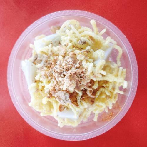 Krupuk Aci menu Lontong Kari Pasko Boga Rasa, Pasir Koja 14a