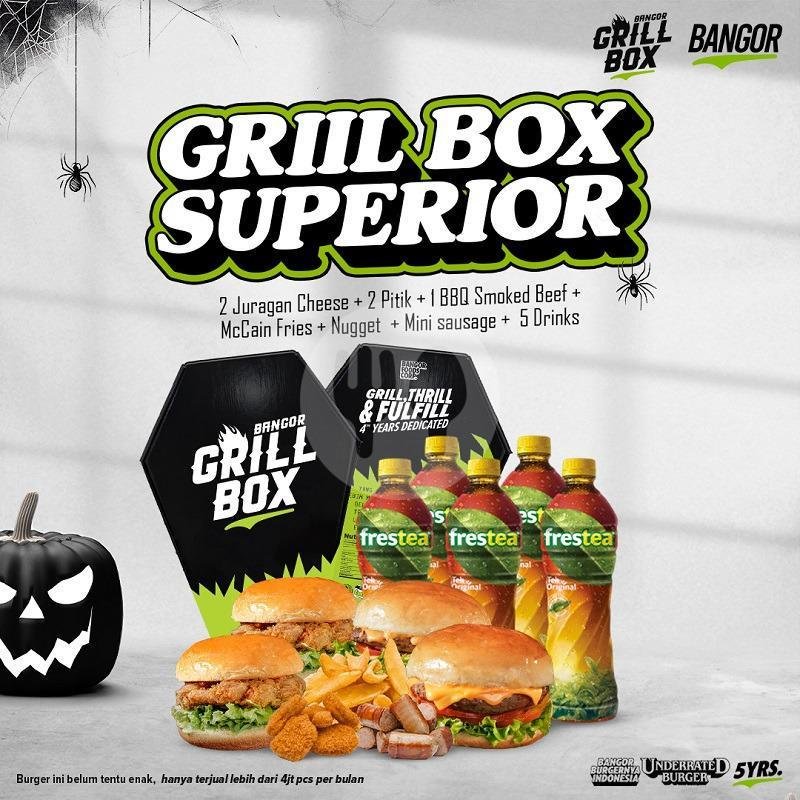 Buy 1 Get 1 Burger Bangor menu Burger Bangor Express, Nglames Madiun