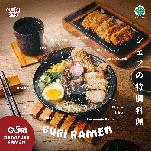 Bifuteki Wagyu Ramen menu Guri Ramen, Klojen, Oro Oro Dowo