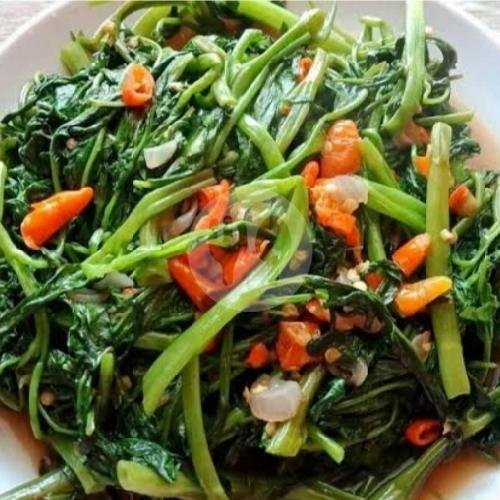Naskot Urap Ayam Panggang menu Teras Bu Endah, Pondok Jegu