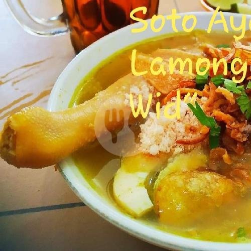 Soto Sayap menu Soto Ayam Lamongan Pak Wid, Grogol