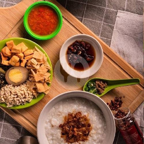 Bubur Daging Sapi menu Kedai Bubur Semawis, Puri Anjasmoro