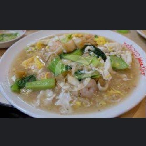 Kwetiau Goreng menu Bakso Mie Ayam Trio, Jalan Samas Palbapang