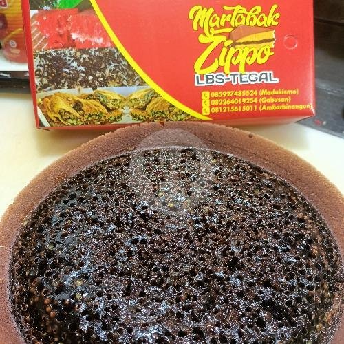 Red Velvet Kacang Susu menu Martabak Zippo LBS Tegal, Madukismo