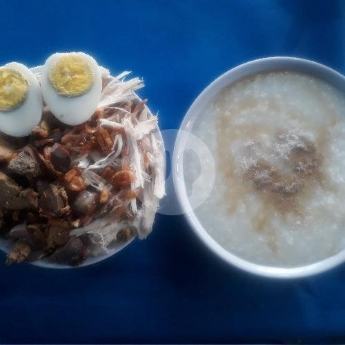 Bubur Polos menu Bubur Ayam Bunga Desa, Soekarno Hatta
