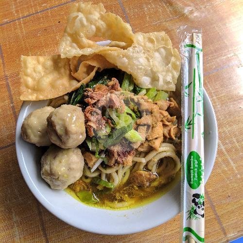 Mie Ayam Bakso Krikil menu Bakwan Kawi Om Dill