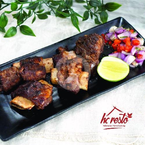 Rendang Suwir menu HC Resto, Gubeng