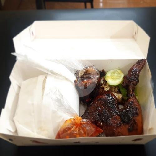 Nasi + Ayam Bakar Madu Dada menu Indra Rasa, Leuwi Panjang
