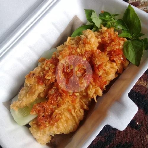 Ayam Crispy+ Sambal Matah menu Ayam Geprek Katsu