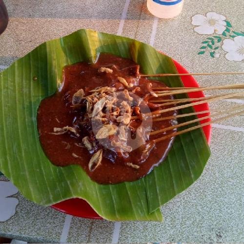 15 Tusuk Sate + Kupat menu Sate Padang Pariaman Mulia Raso, Batununggal