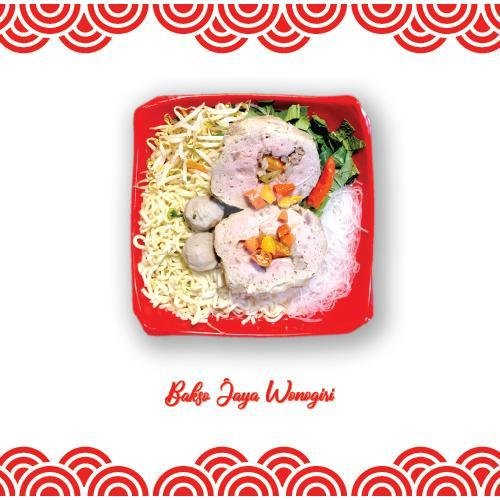 Mie Ayam/Yamin menu Bakso Jaya Wonogiri, Bangka
