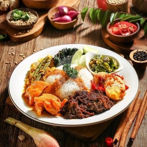 Nasi Padang Tunjang/Kikil menu Nasi Padang Pagi Siang Malam, Sampoerna Strategic Square