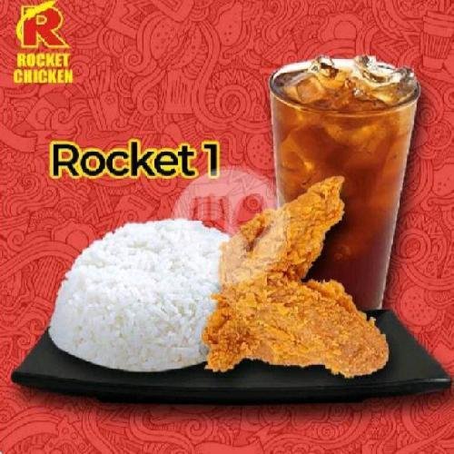 Rocket 1 menu Rocket chicken Nusukan, Jl. Kapten Piere Ten