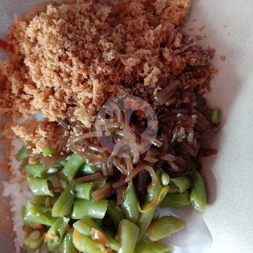 Nasi telur + Ikan Teri menu Warmob 88, Klojen